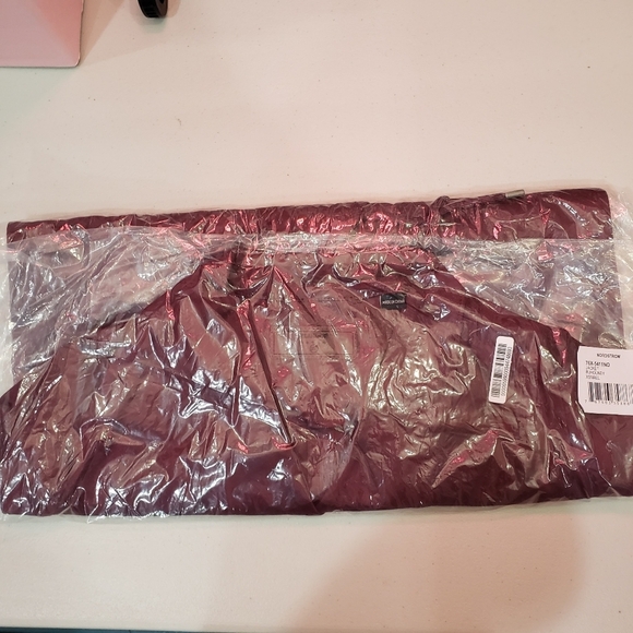 NWT BLANKNYC Faux Suede Drapey Jacket In Burgundy Size‎ XS - Picture 2 of 4